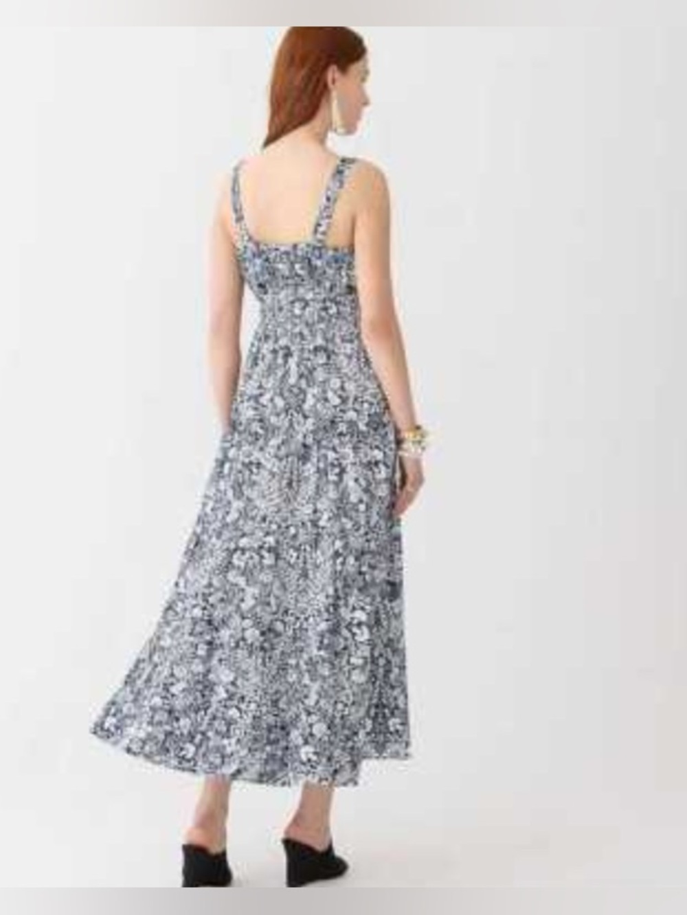 Sevilla Tiered Dress by J.Crew XXL Mermaid Floral - Picture 9 of 10